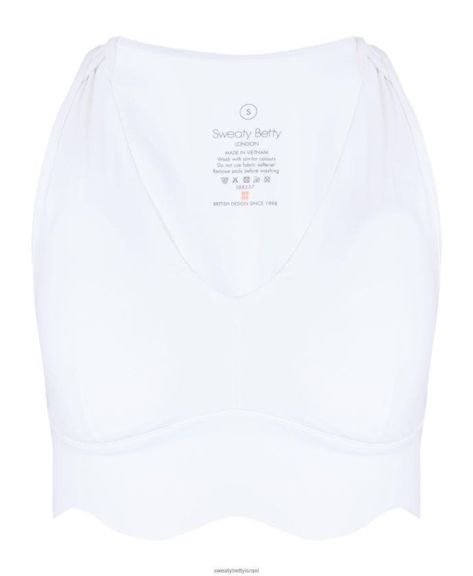 הַלבָּשָׁה נשים חזיית צלילה כוח קונטור לבן Sweaty Betty N6BPNB580