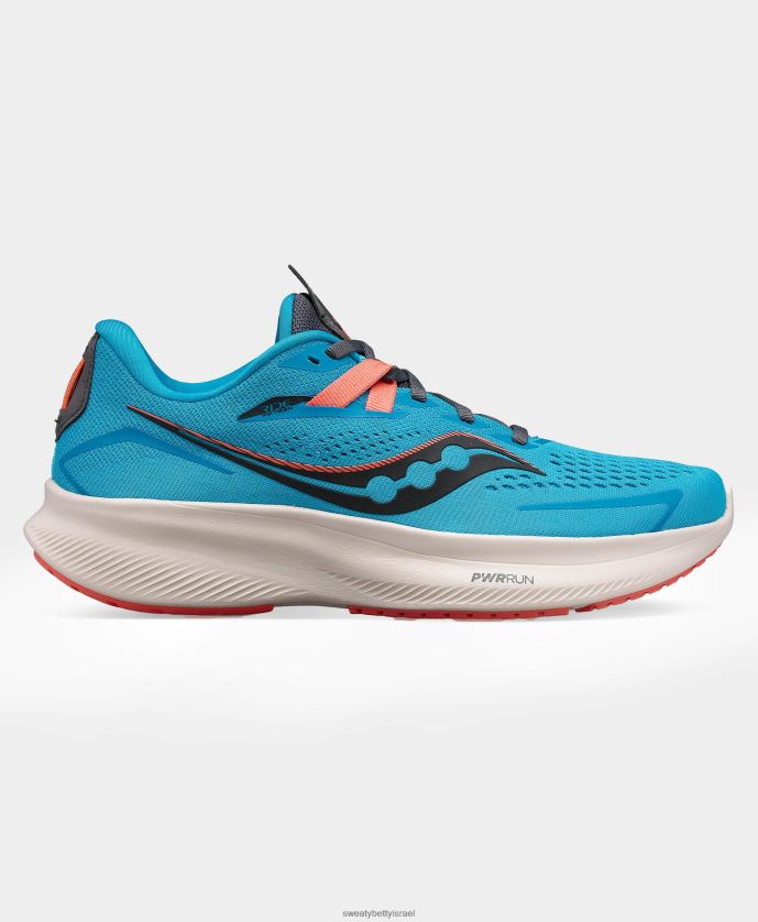 נעליים נשים saucony ride 15 נעלי ספורט צל אוקיינוס Sweaty Betty N6BPNB691